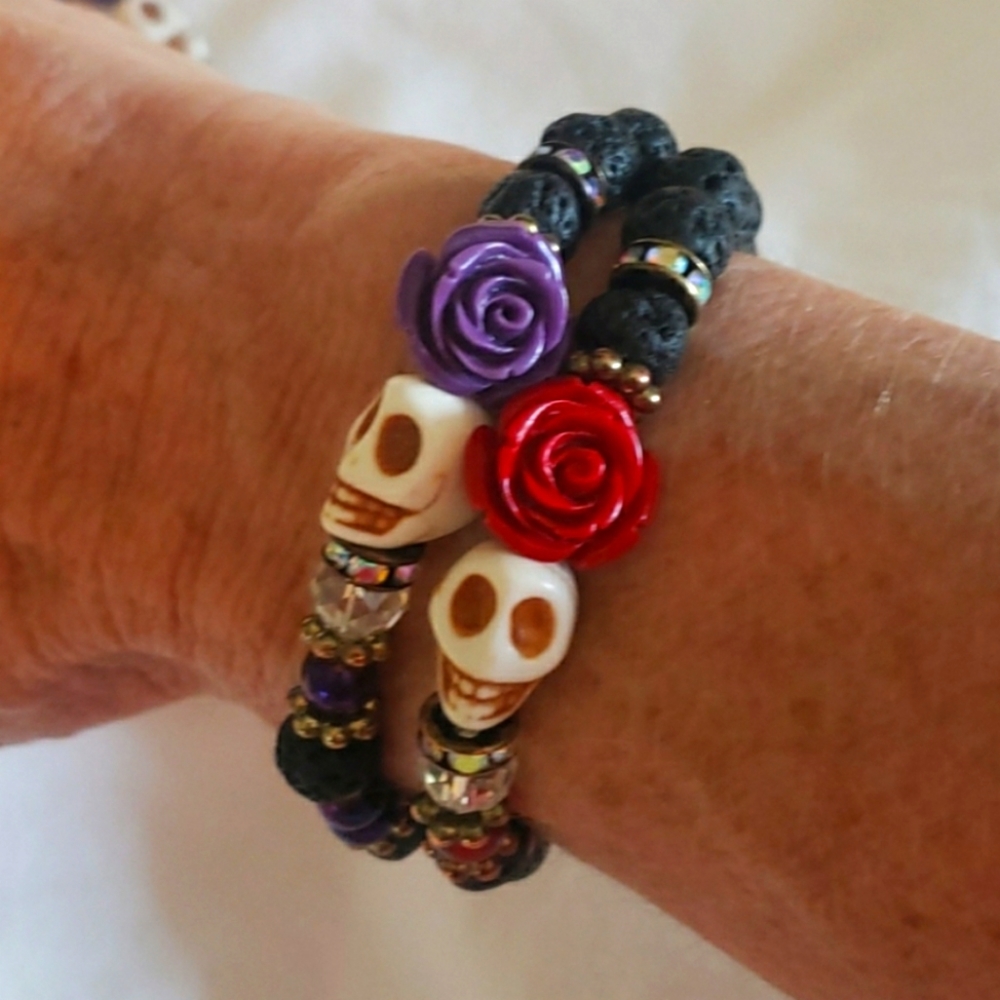 Dia De Los Muertos Bracelettes!